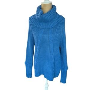 Blue Sweater Classic Old Money Preppy Size Small